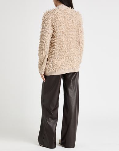 Woman Cardigan Beige Size S Virgin Wool, Silk, Cashmere, Alpaca wool