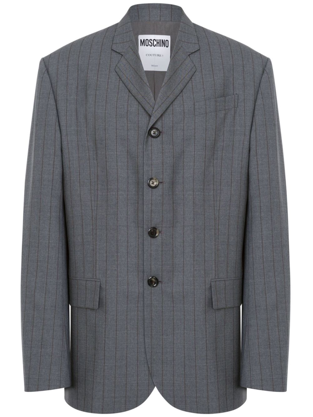 Pinstripe suit - Grey
