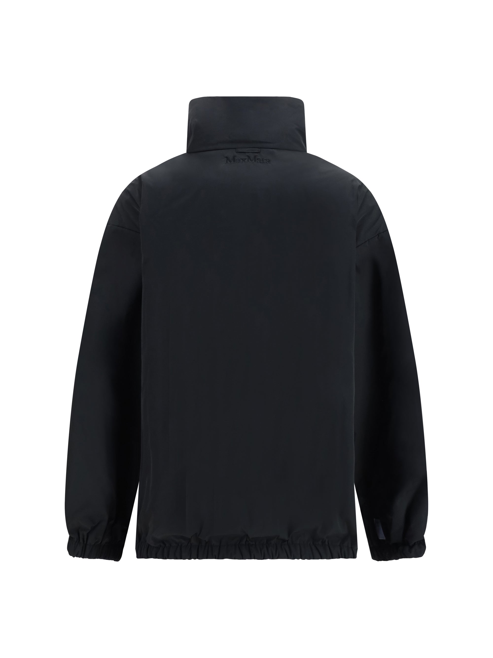 Reversible Padded Bomber Jacket — Black