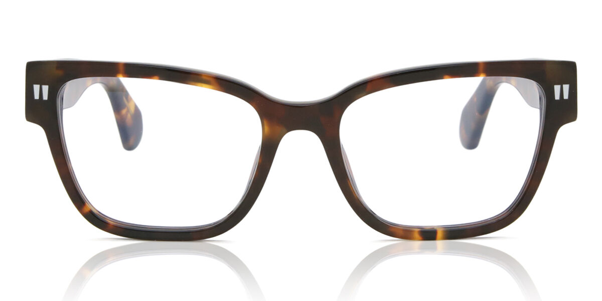 Off-White Off White OPTICAL STYLE 56 Blue-Light Block 6000 Men's Eyeglasses Tortoiseshell 53 - Blue Light Block Available
