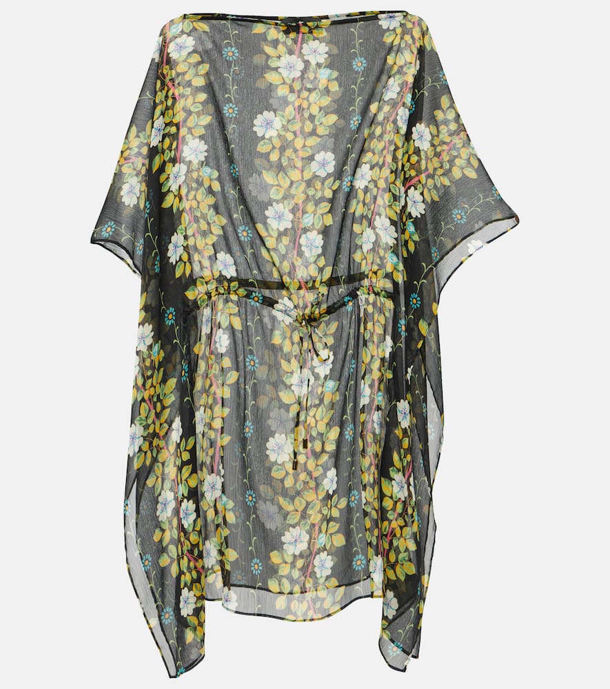 Printed midi dress