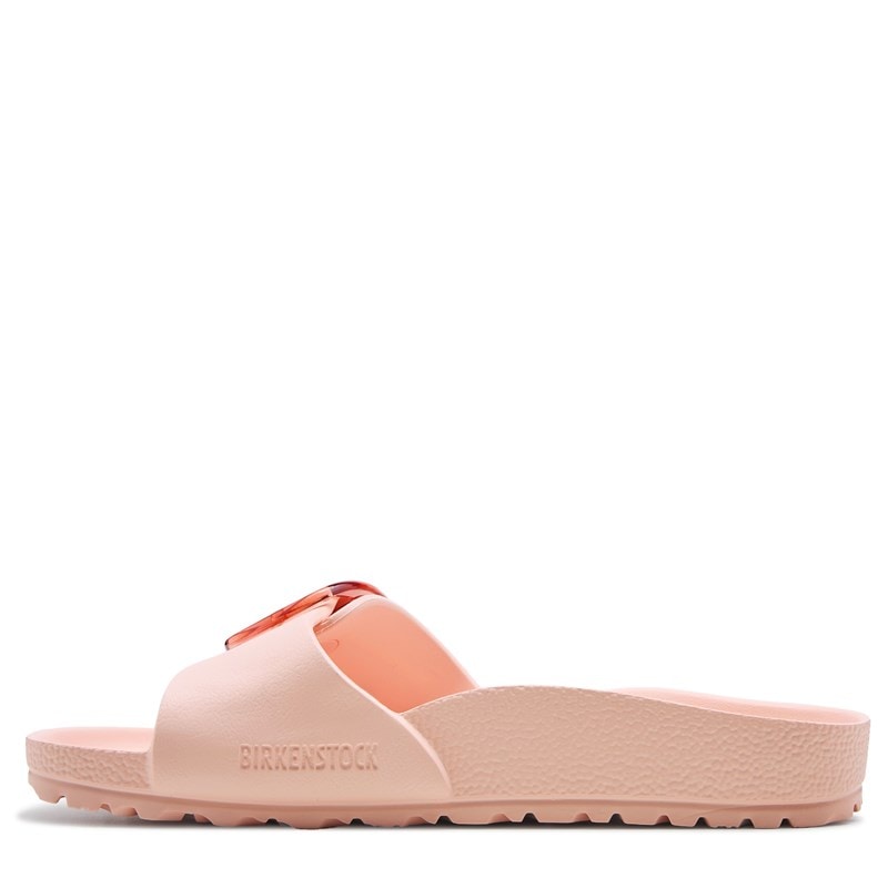 Women's Madrid Essentials Big Buckle Footbed Sandals (Light Rose)