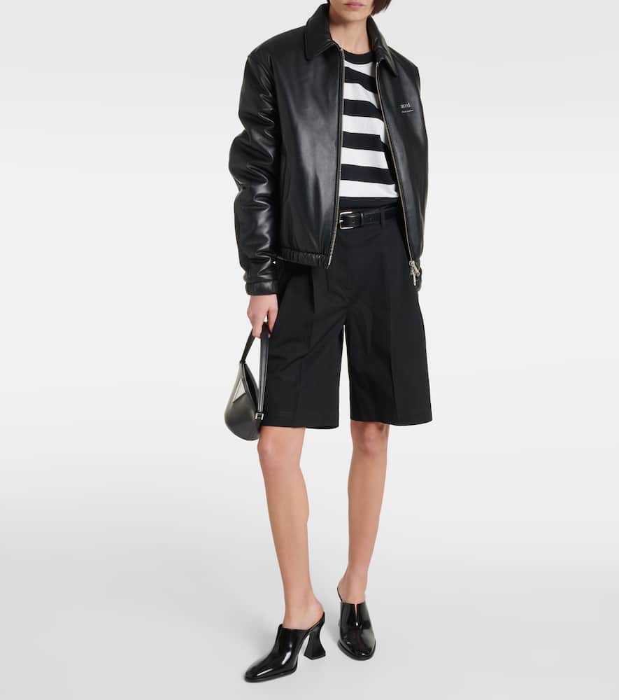 Leather jacket