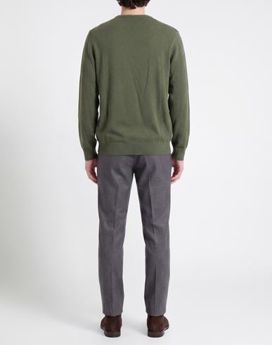 Man Sweater Green Size XXL Cotton