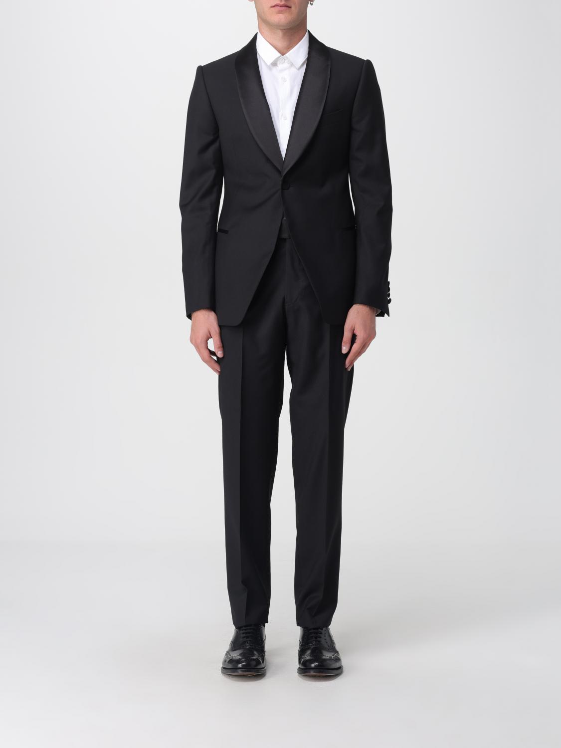 Suit Men color Blue