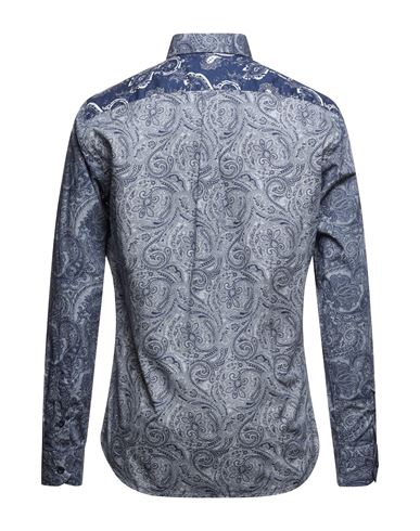 Man Shirt Midnight blue Size M Cotton