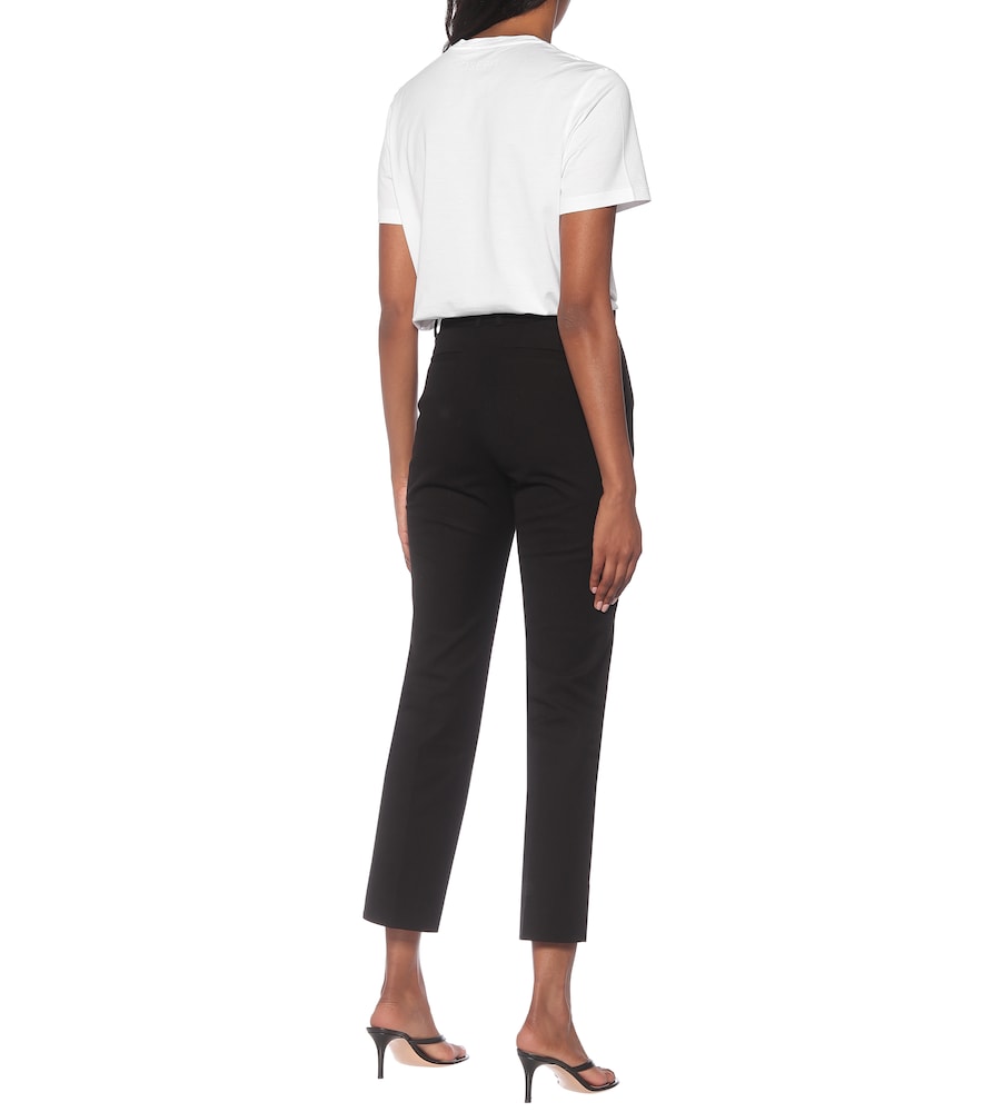Coleman high-rise gabardine pants