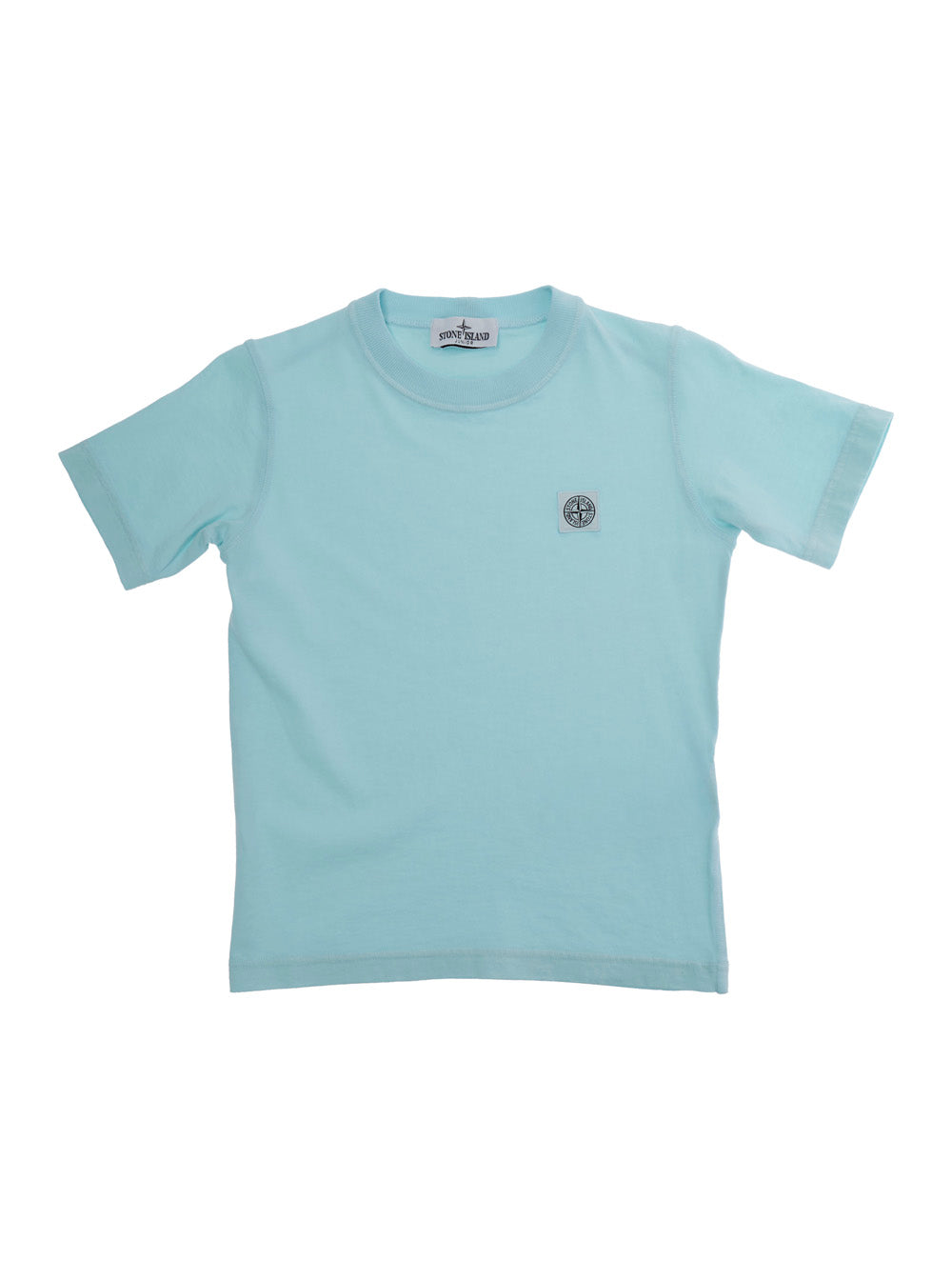 Chest Logo Patch T-Shirt — Blue