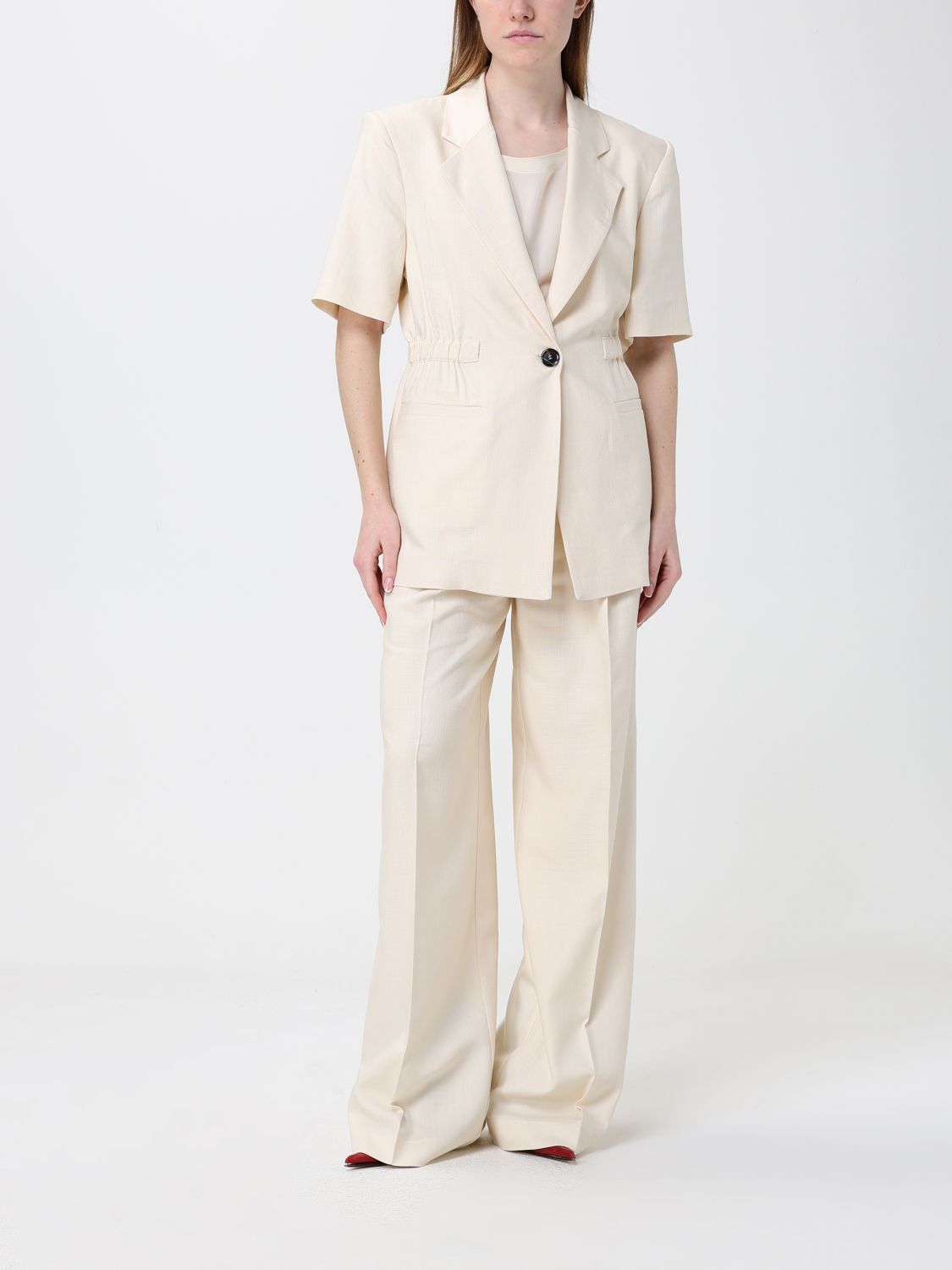 Pants Woman color White