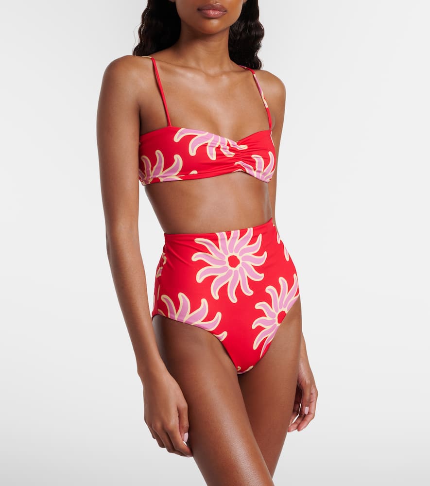 Elisa printed bikini bottoms