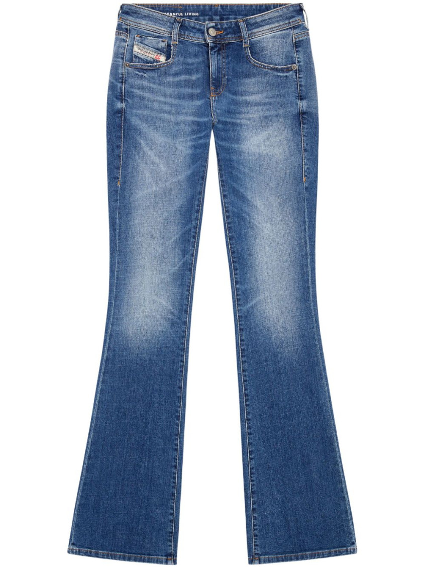 Bootcut and Flare Jeans - 1969 D-Ebbey - Jeans - Woman - Blue