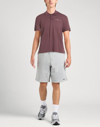 Man Polo shirt Mauve Size S Cotton