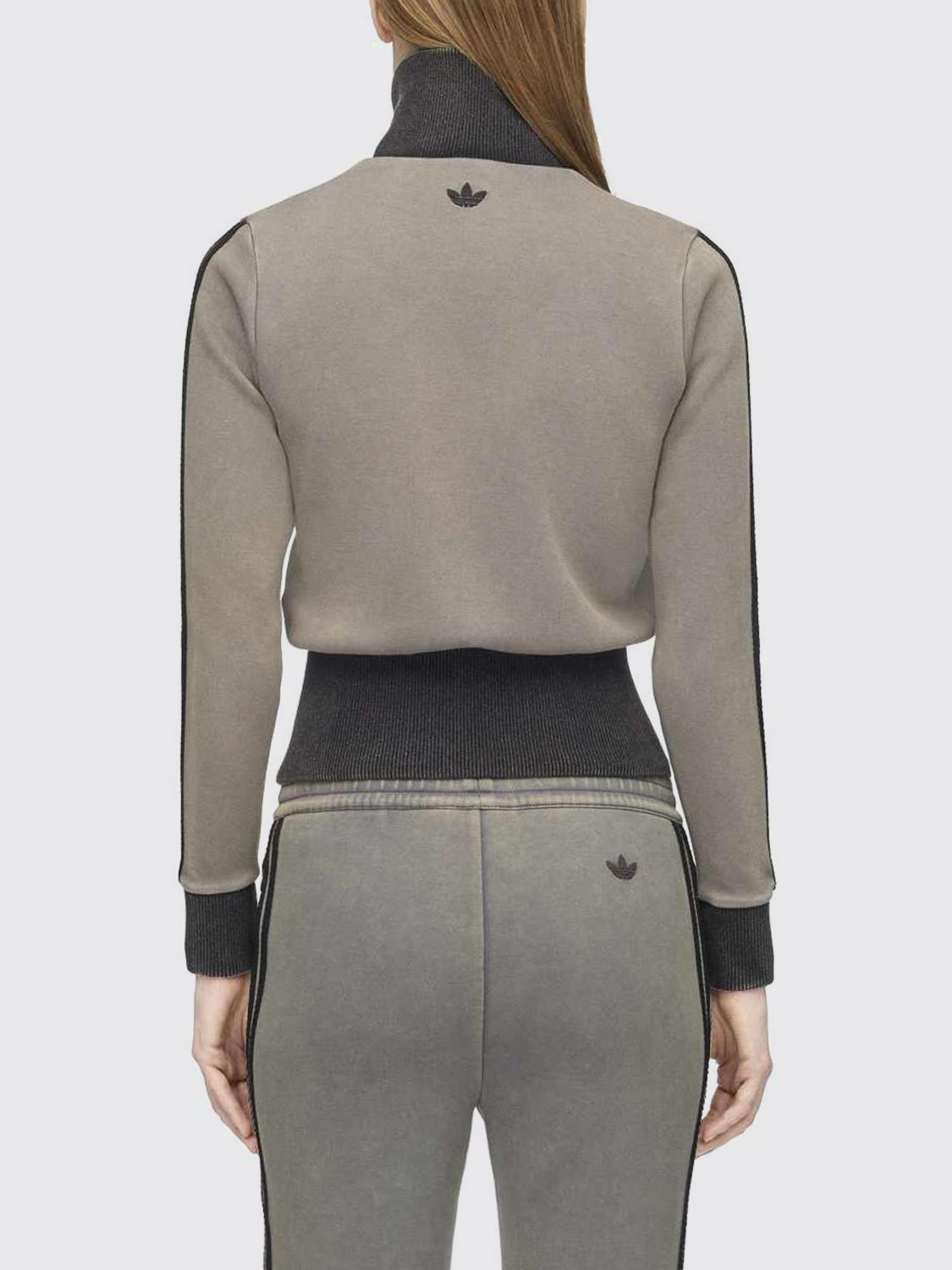 Avavav x Zip Sweatshirt with Turtleneck in Cotton Blend