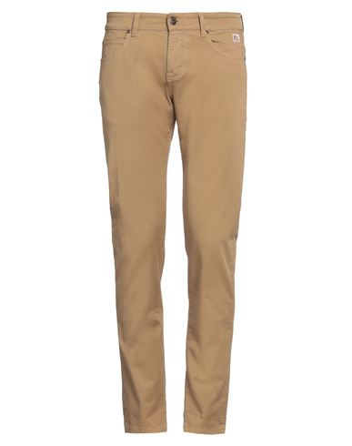 Roÿ Roger's Man Pants Camel Size 29 Cotton, Elastane