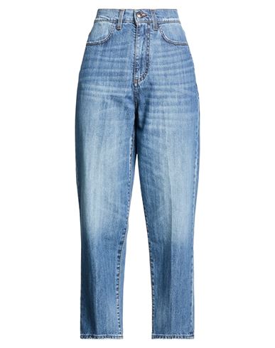 Woman Jeans Blue Size 25 Cotton