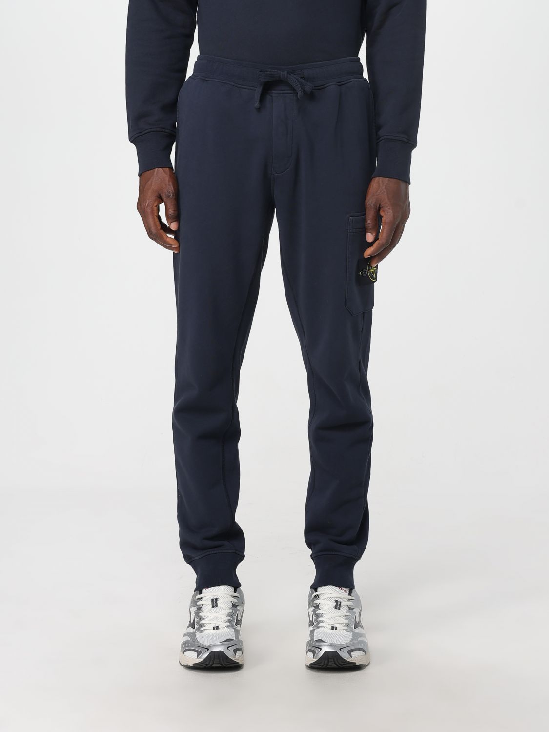 Pants Men color Blue