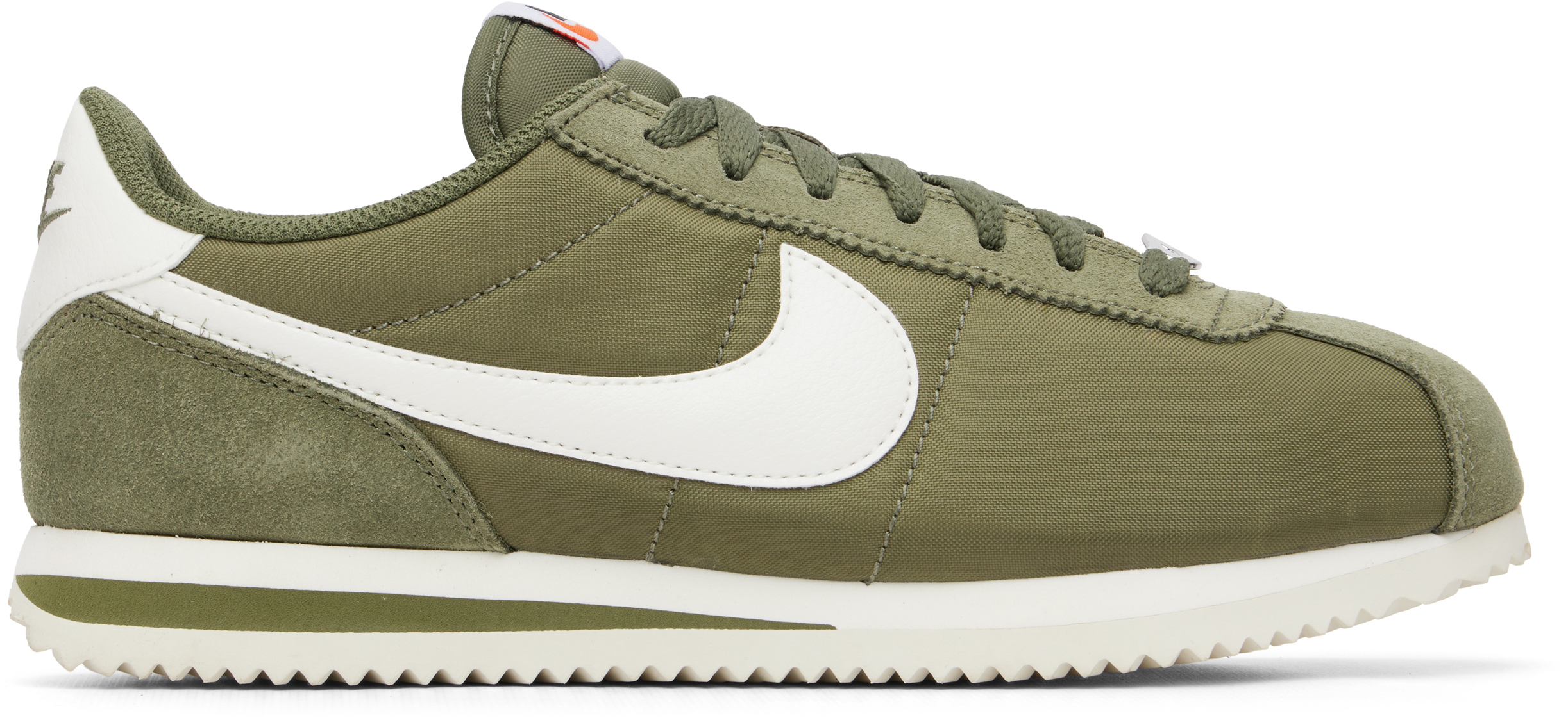 Khaki Cortez Textile Sneakers