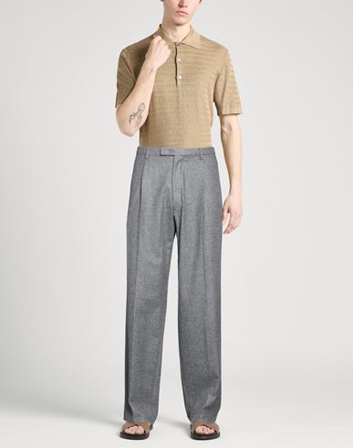 Man Pants Grey Size 34 Virgin Wool