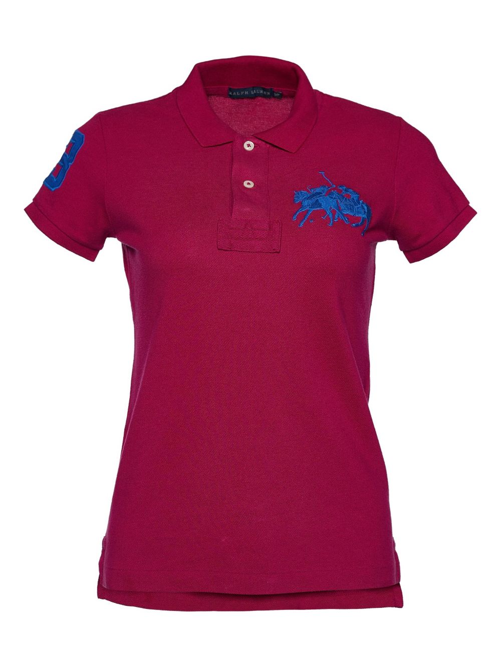 Pre-owned cotton polo shirt - Pink