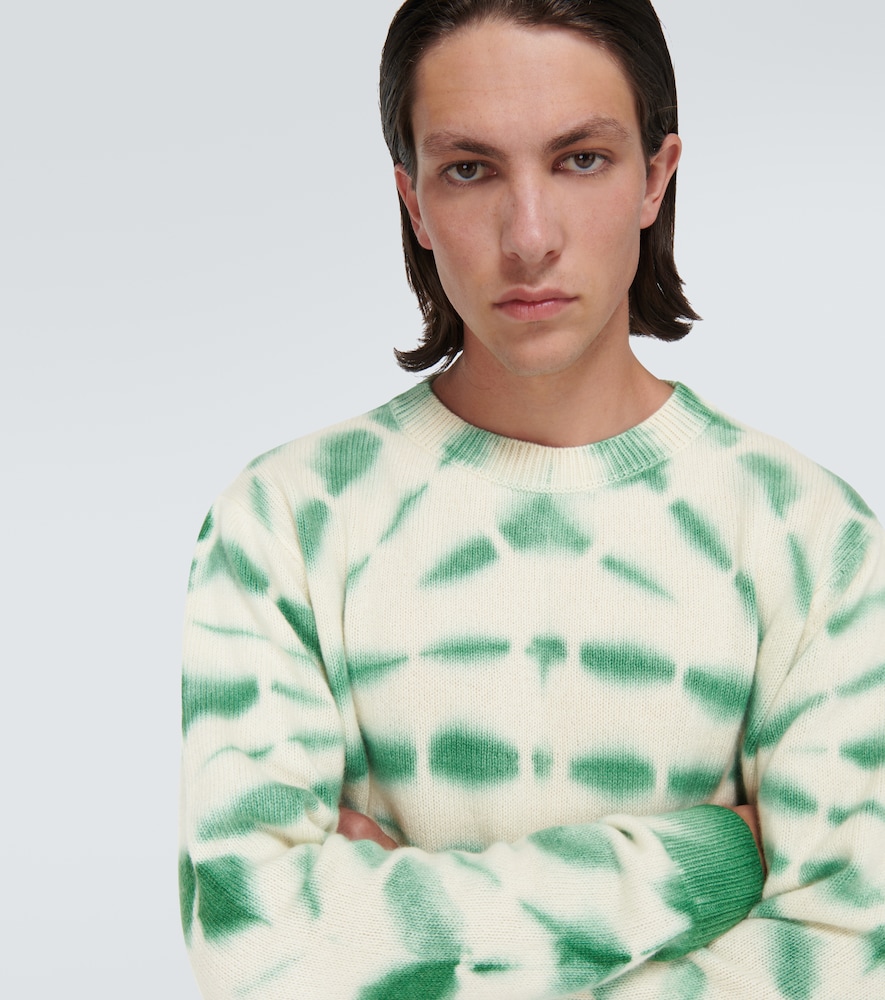 Web Flare cashmere sweater