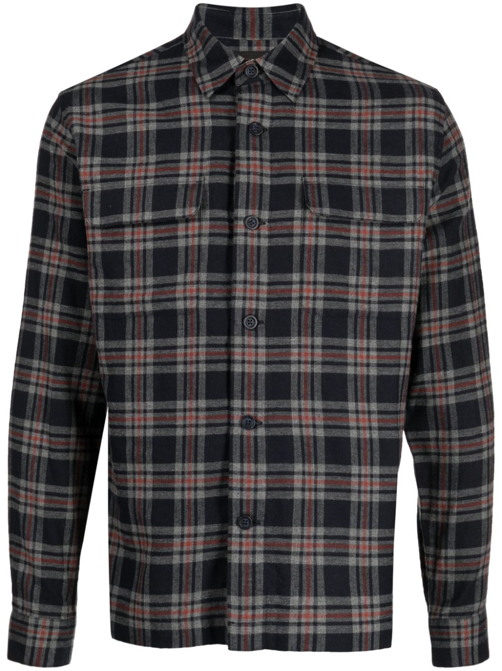 Kingston plaid cotton shirt - Multicolour
