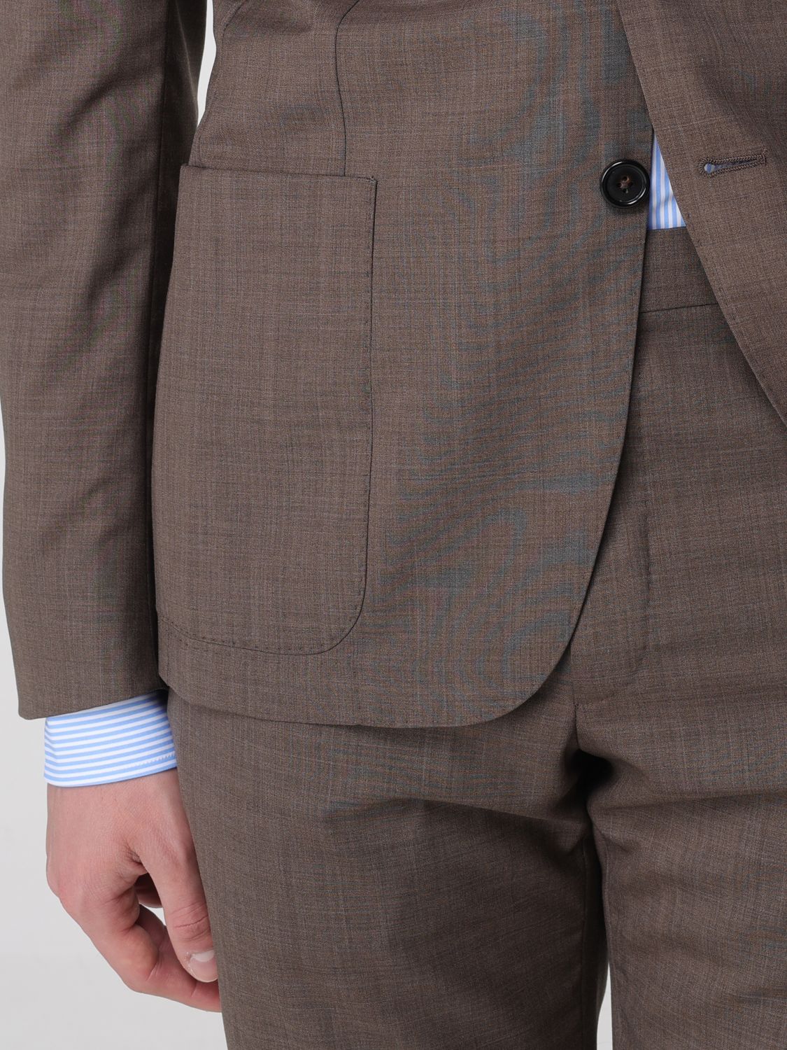 Suit Men color Brown