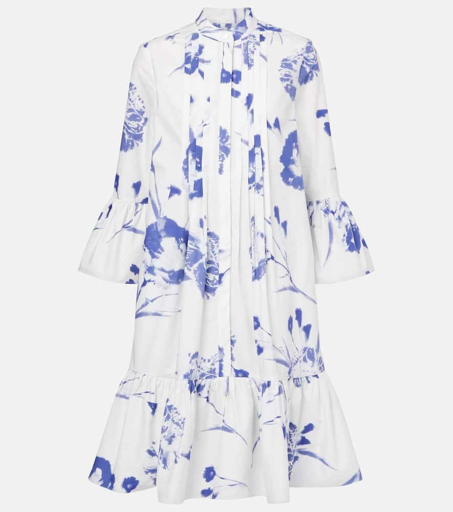 Floral cotton minidress