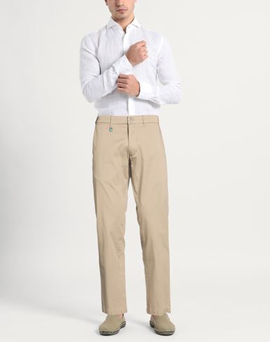 Urban Man Pants Khaki Size 36 Cotton, Elastane