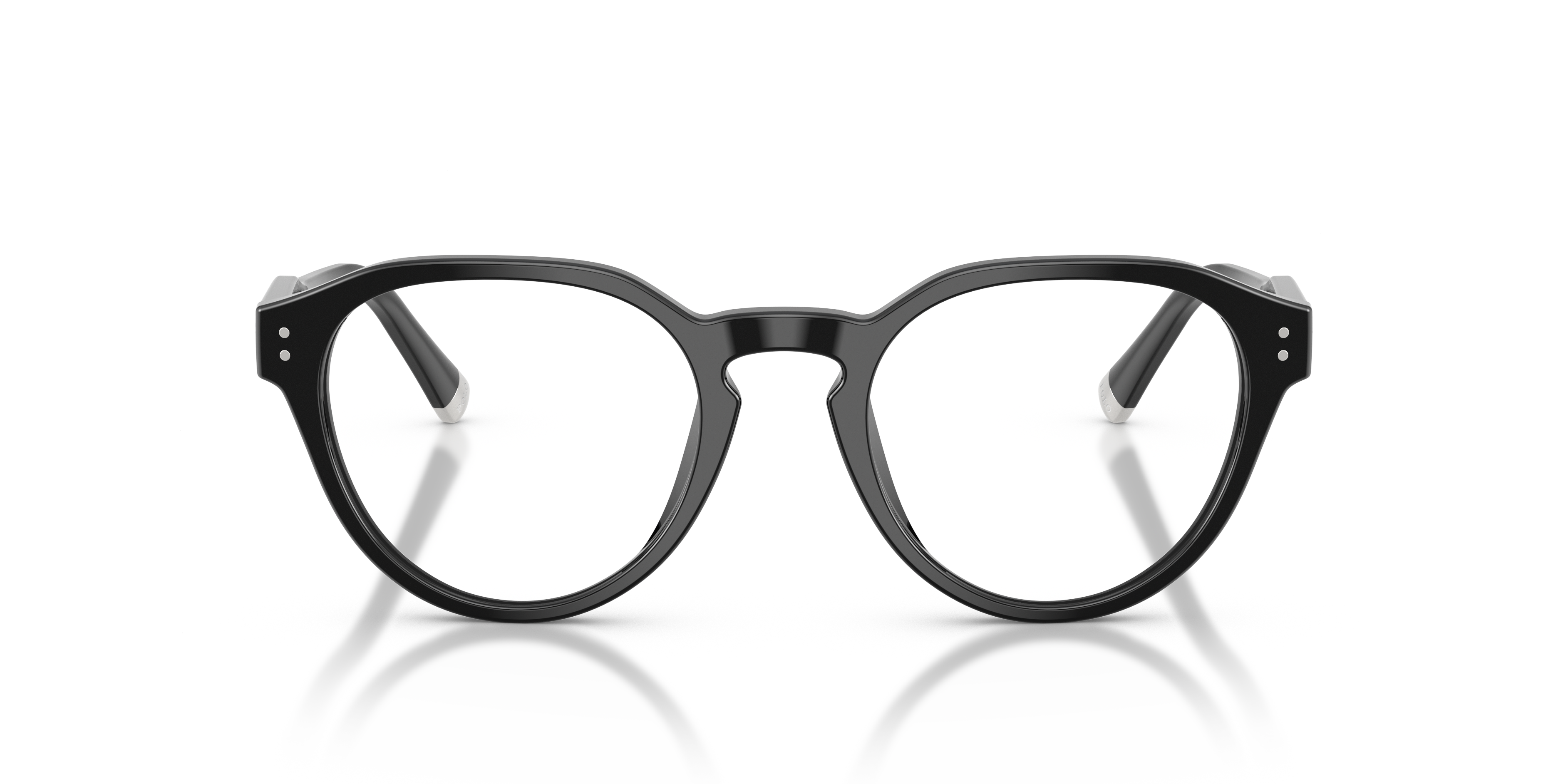 Polo Ralph Lauren Hombre Polo Ralph Lauren PH2304U 5001 Monturas ópticas Acetato Negro Transparente Pantos Norma