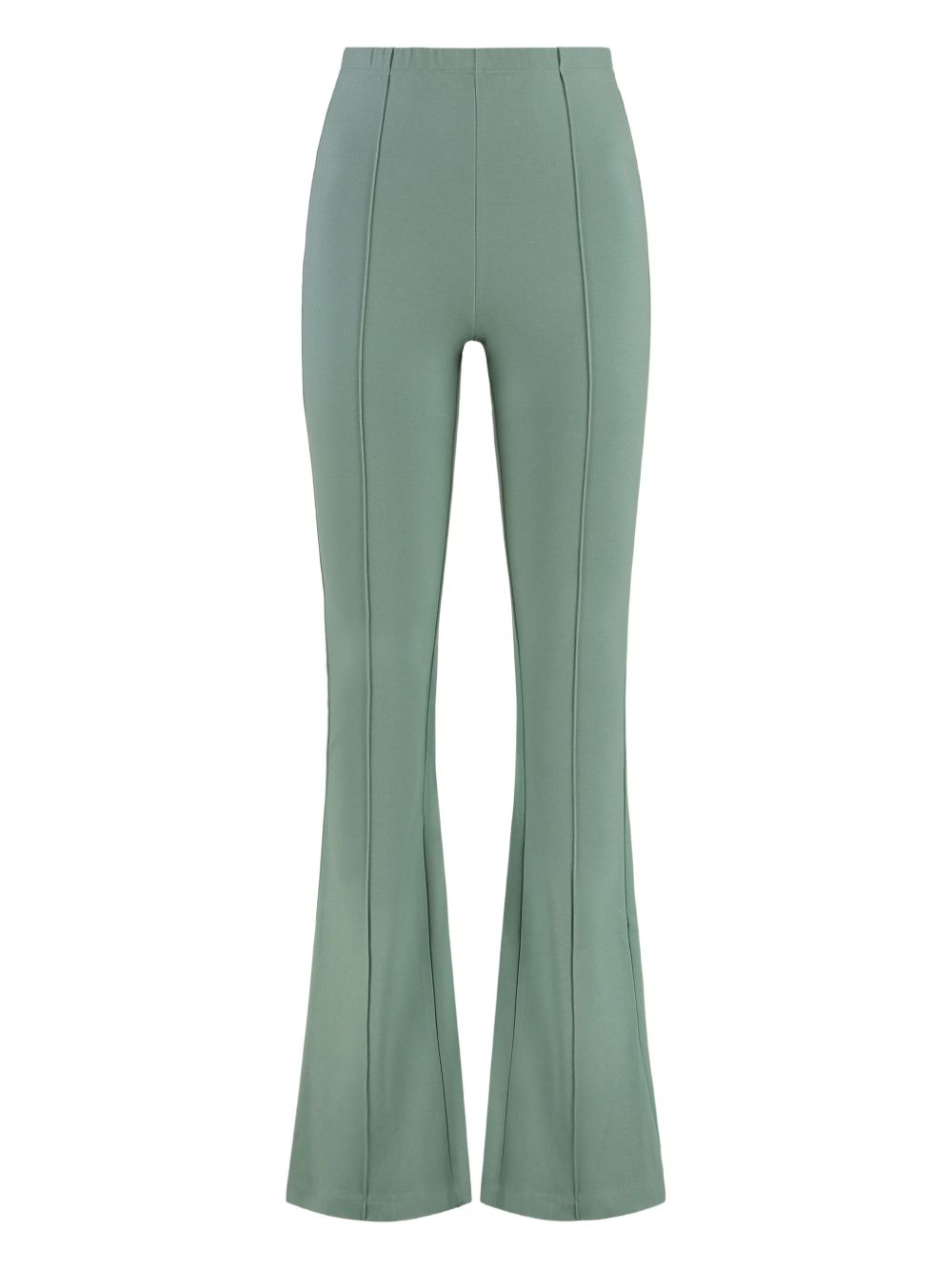Flared trousers - Green
