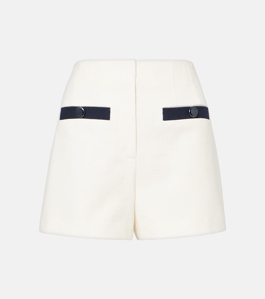 Veronica Beard Gershwin cotton-blend shorts
