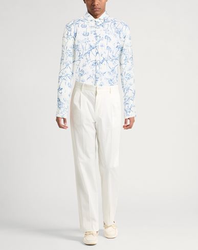 Man Shirt White Size 3XL Linen