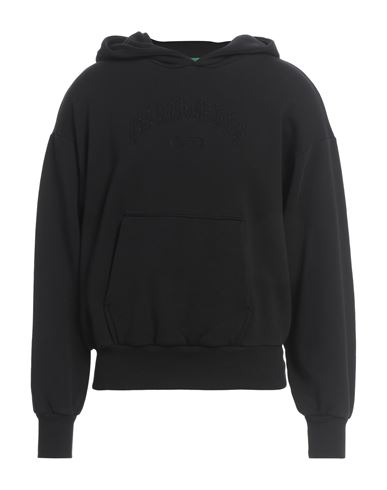 Man Sweatshirt Black Size L Cotton