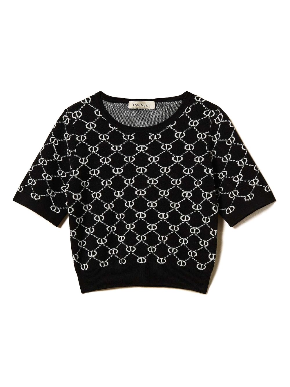 Knitted T-shirt - Black