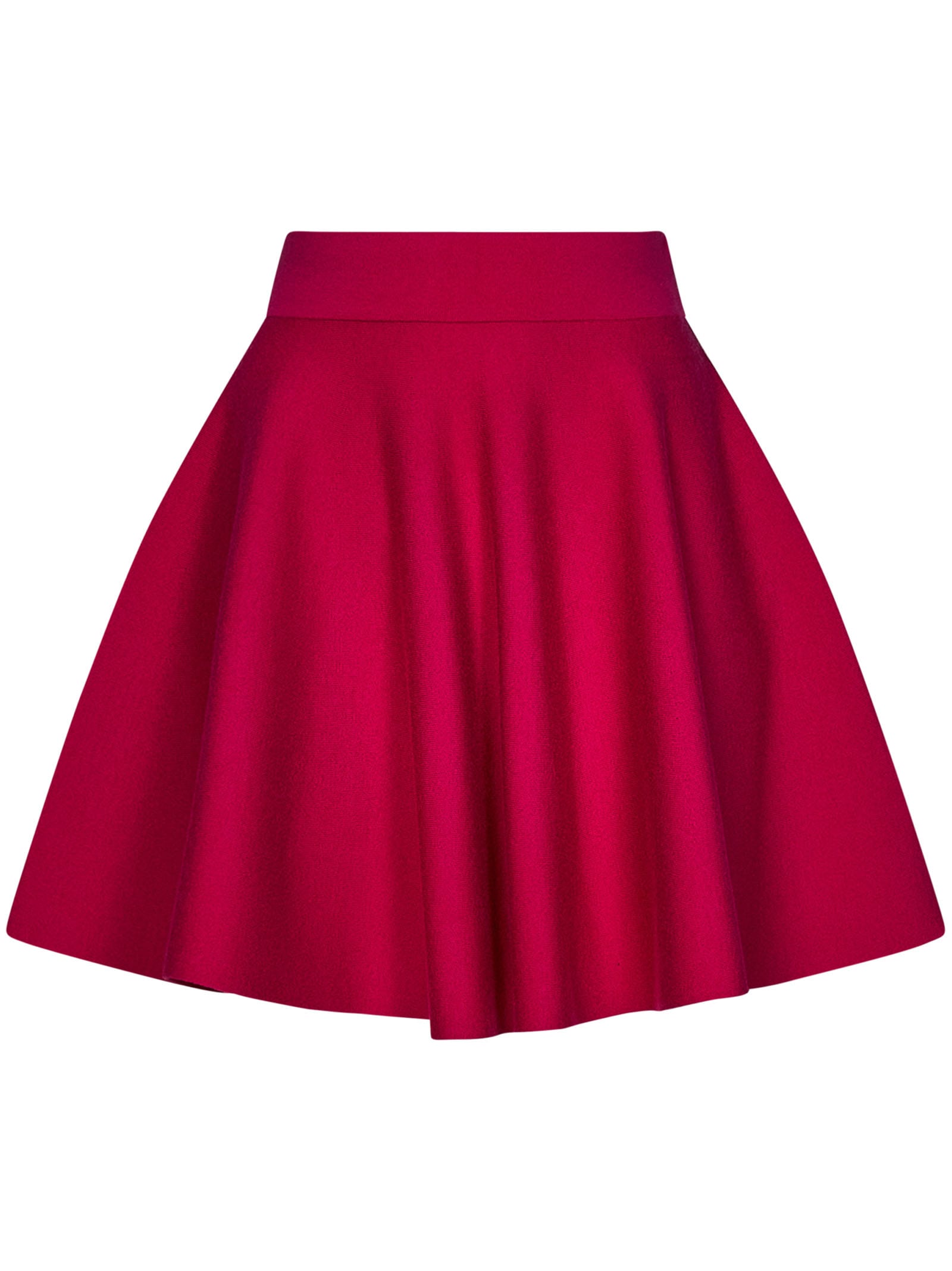 Fully-pleated mini skirt - Pink