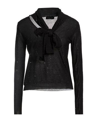 Woman Sweater Black Size XS Merino Wool
