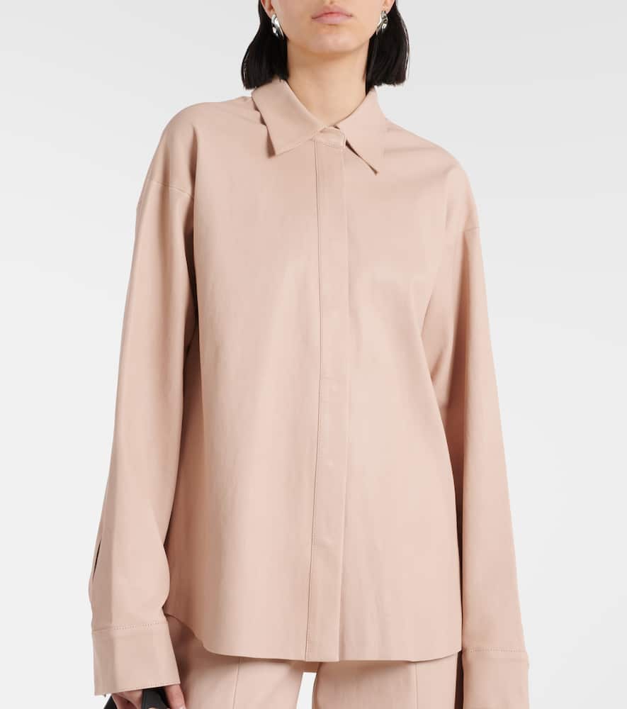 Simone leather top