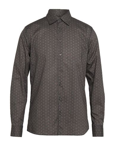 Man Shirt Charcoal Size S Cotton, Elastane