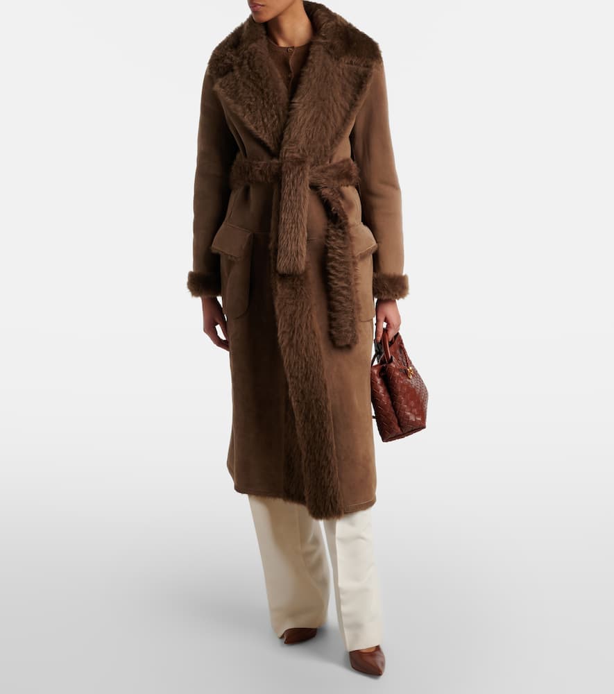 Wilmer reversible shearling coat