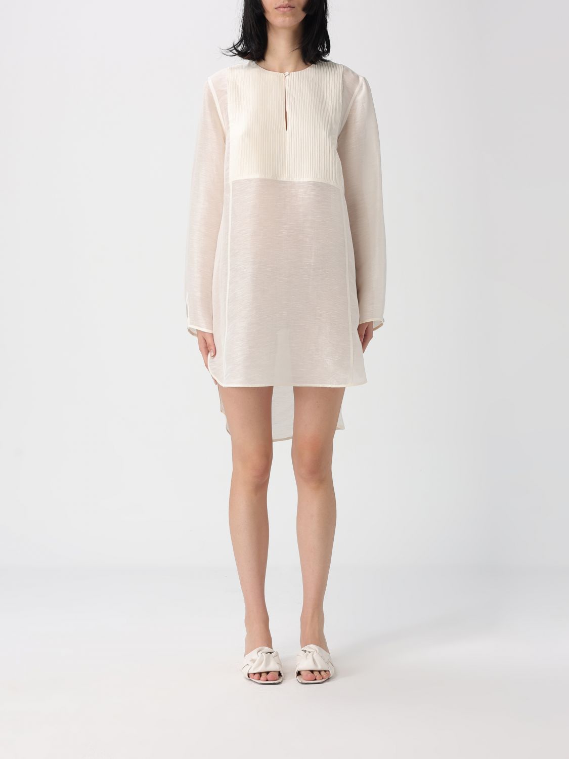 Dress Woman color Ivory