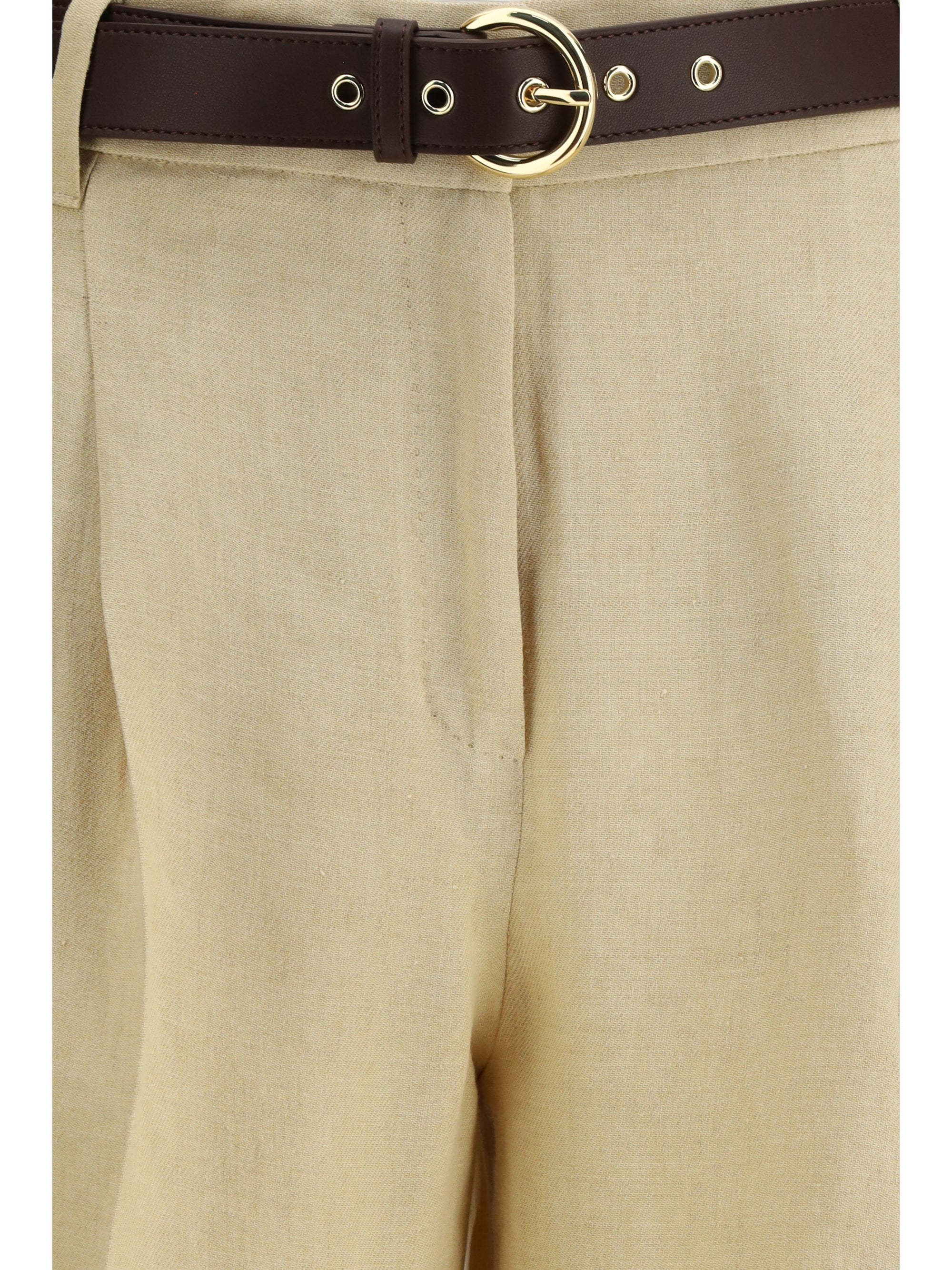 Mstsumero Trousers — Beige