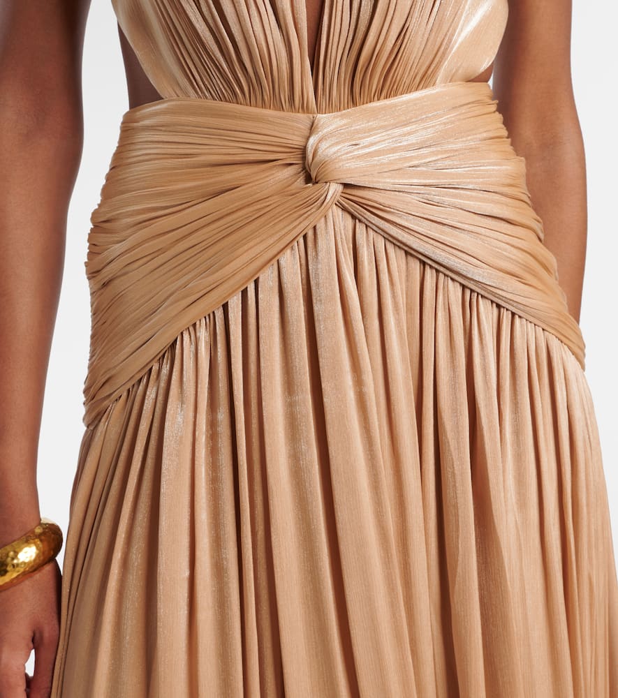 Silla cutout gathered gown