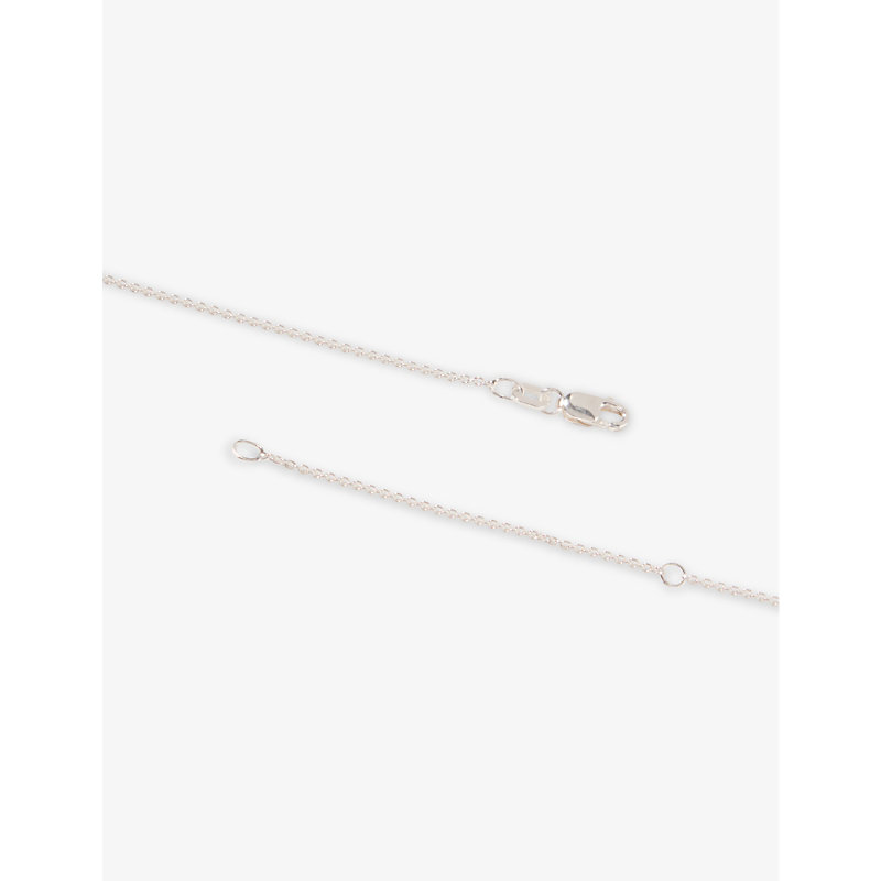 Mens Silver 3.4g 925 Sterling-silver Necklace