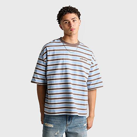 Men's Jem Striped T-Shirt in Blue Bell