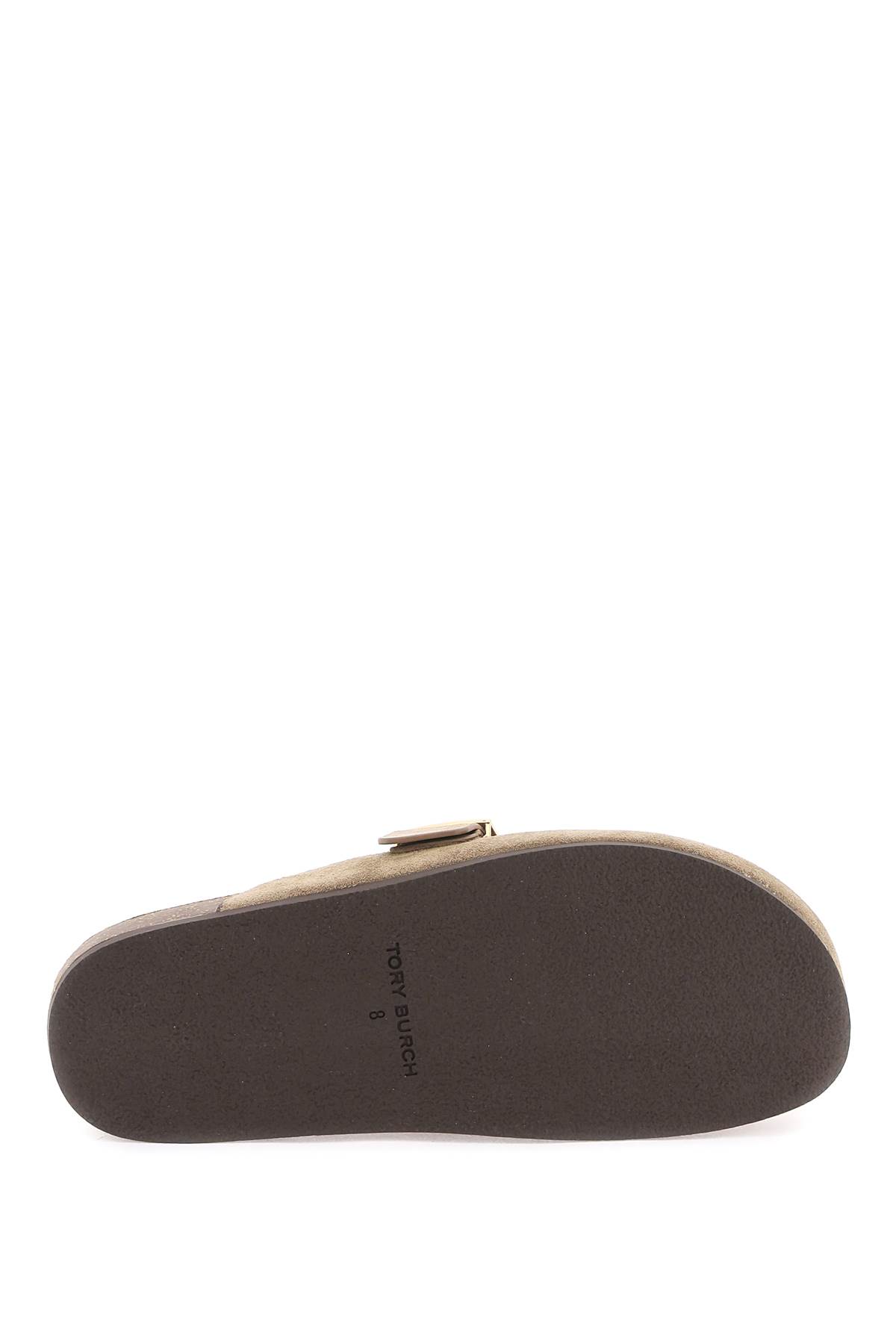 Suede Leather Sabots