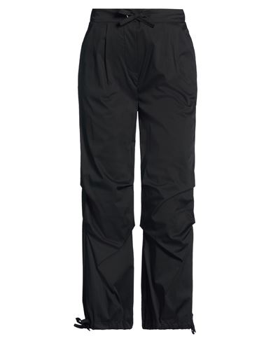 Woman Pants Black Size 2 Cotton, Polyamide, Elastane