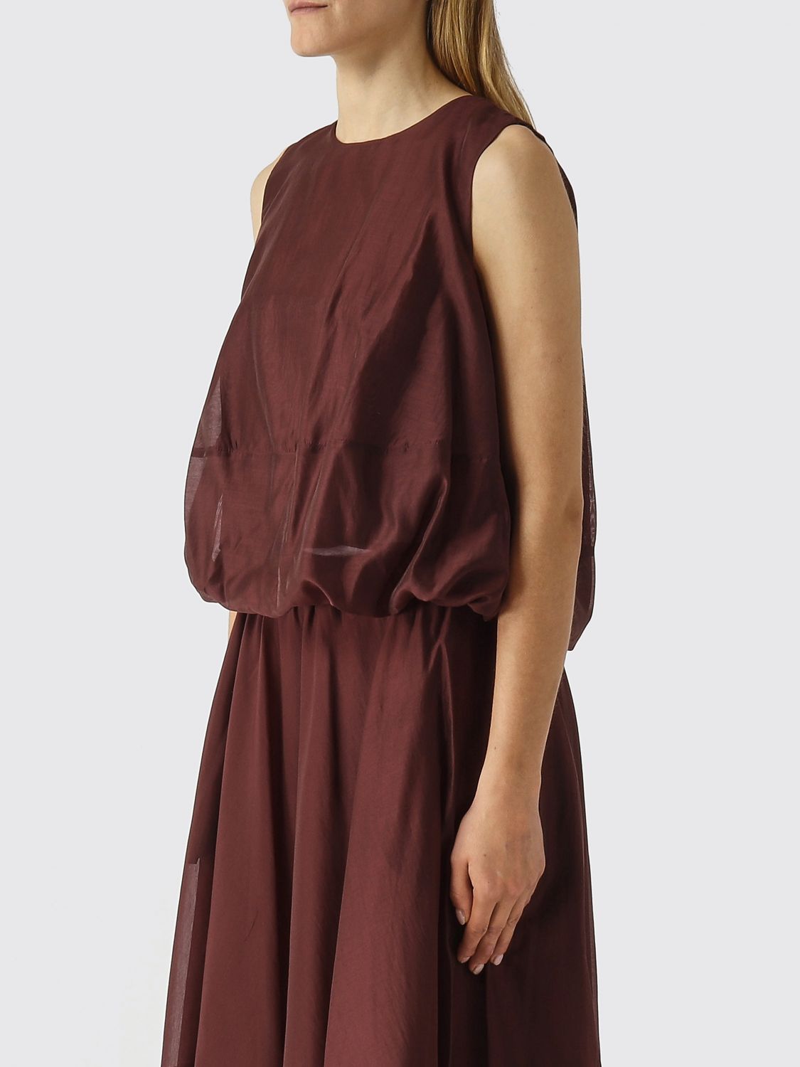 Shirt Woman color Burgundy