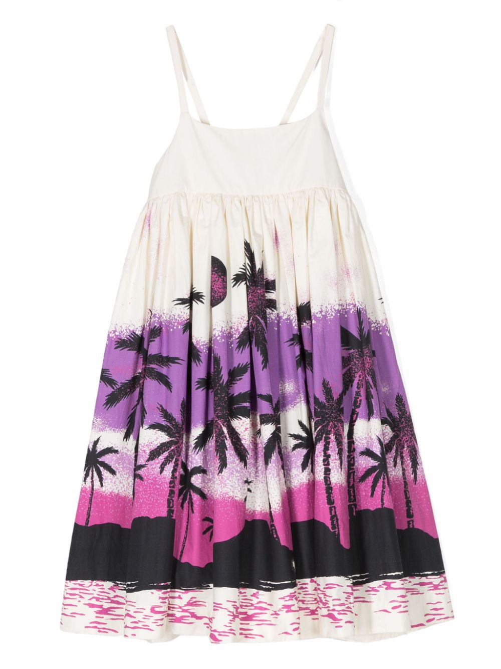 Chiyo organic cotton dress - Neutrals