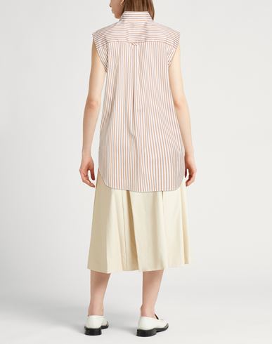 Woman Shirt White Size 4 Cotton, Lyocell