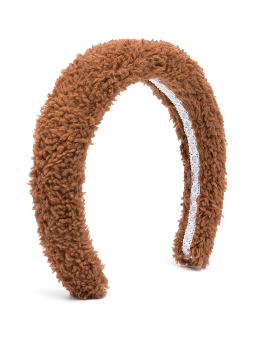 Faux-fur headband - Brown